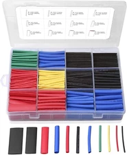 560PCS Heat Shrink Tubing 2:1, Eventronic Electrical Wire Cable Wrap Assortment