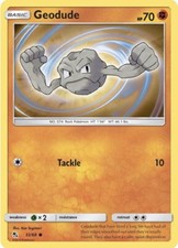 Geodude 33/68 Hidden Fates Mint Pokémon Card