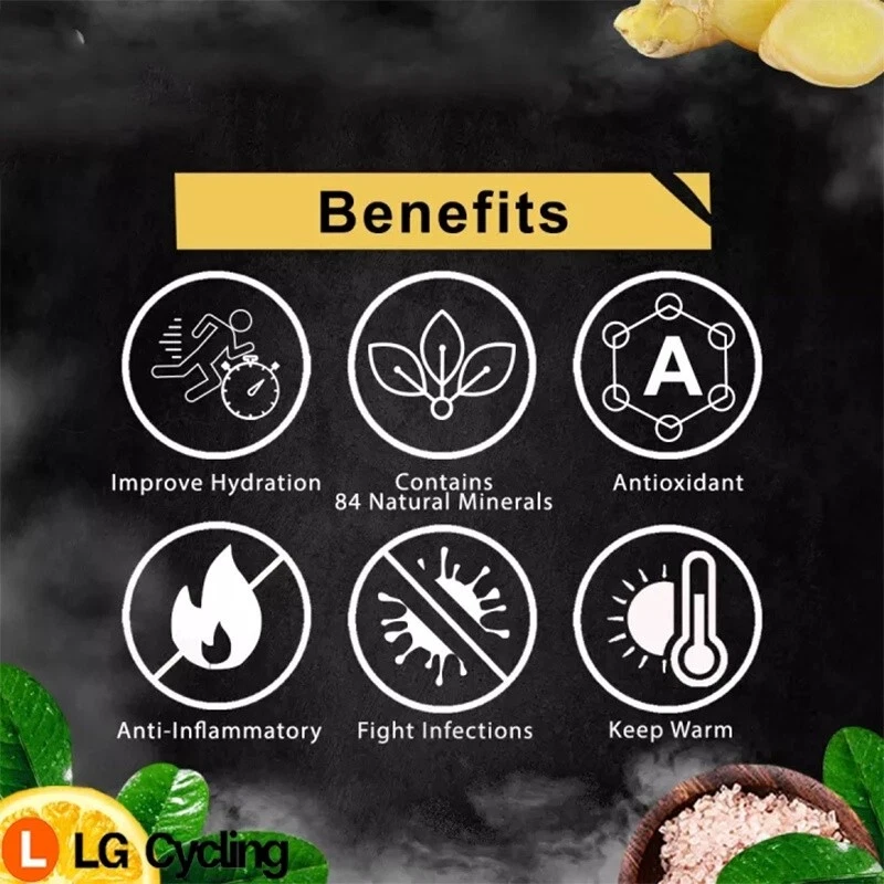 Himalaya Salt Sport Candy 3Box (15gx12 Sachet) Extra Cool Lemon / Ginger Lemon - Image 4 of 4