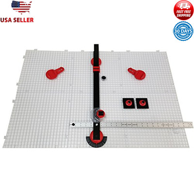 6-Pack Ultra Beetle Bits Glass Cutting System Waffle Grids Push Button Cutter US