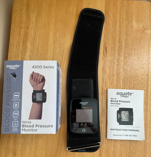 EQUATE 4500 Series Wrist Blood Pressure Monitor