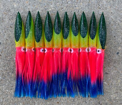 Monster 9 Inch Shells Big Game Lures - Squid Shell