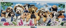 Puppies Dogs Jigsaw Puzzle 700 Pcs Complete Nature Outside Tourists Travel