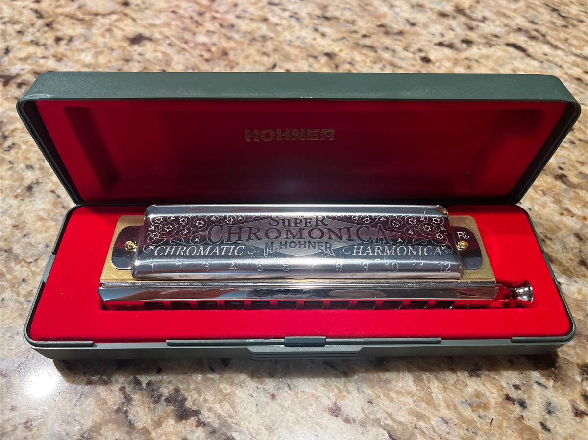 Hohner Super Chromonica 270/48 Key Of Bb Harmonica w/ Case | eBay