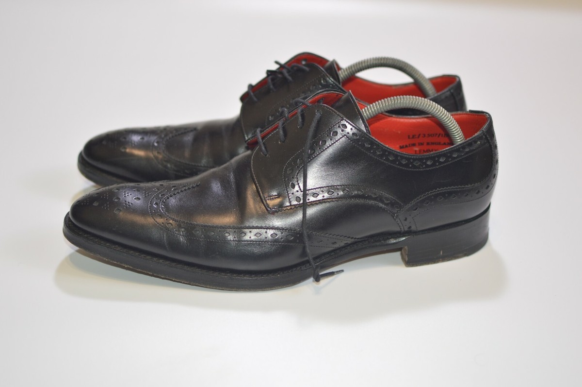 Jeffery West Lemmy K34887 Brogues Shoes Made in England Size 10
