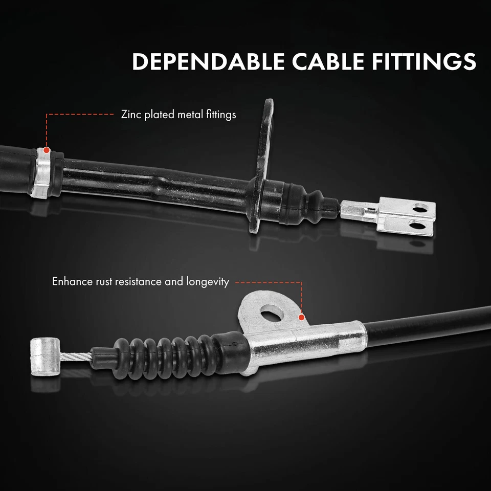 New Parking Brake Cable for INFINITI M35 M45 2006 2007 50.71 inch Rear Driver - Image 4 of 4