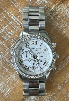 MICHAEL KORS watch Layton Chronograph Silver Dial Ladies Watch MK5667 Michael Kors Women main image 2
