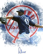 DOMINGO ACEVEDO NEW YORK YANKEES EDIT SIGNED 8X10 PHOTO W/COA
