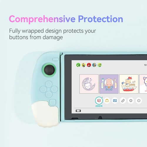 GeekShare Switch Oled Protective Case Nintendo Switch Shell Cat Jo Jo Cartoon - Picture 30 of 54