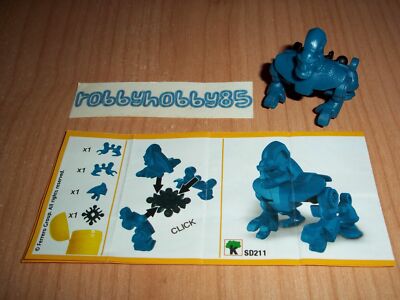 SD211 Infinimix Africa - Gorilla + Paper Kinder Surprise France 2016/2017