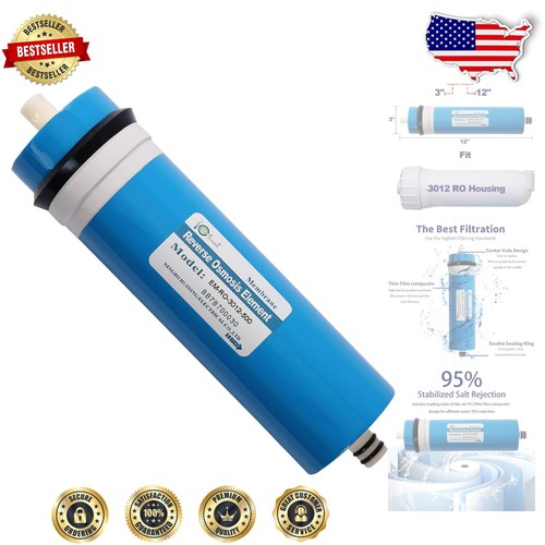 500GPD Reverse Osmosis Membrane for Pure Drinking Water - 0.0001um Filtration - 第 1/9 張圖片