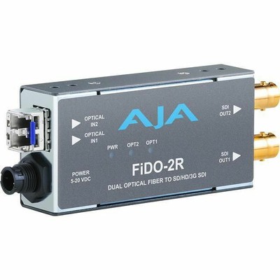 Aja Fido-2R Dual Channel Fiber To Sdi Converter (640024605371)