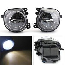 Pair LH+RH Front LED Fog Lights Lamps Foglights For BMW 5 Series F10 F07 LCI HZ