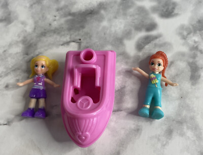 Polly Pocket 2019 Mattel Ice Cream Bar Cruise Ship Mini Dolls replacement 