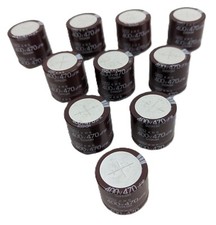 10 Electrolytic Capacitor 470uF 400V 20% Nippon Chemi-Con EKMS401VSN471MA30S NEW