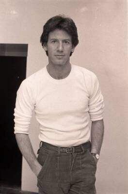 Portrait of American fashion designer Calvin Klein Historic Old Photo 2