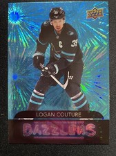 20-21 UD Extended Series Hockey Blue Dazzlers DZ-135 Logan Couture
