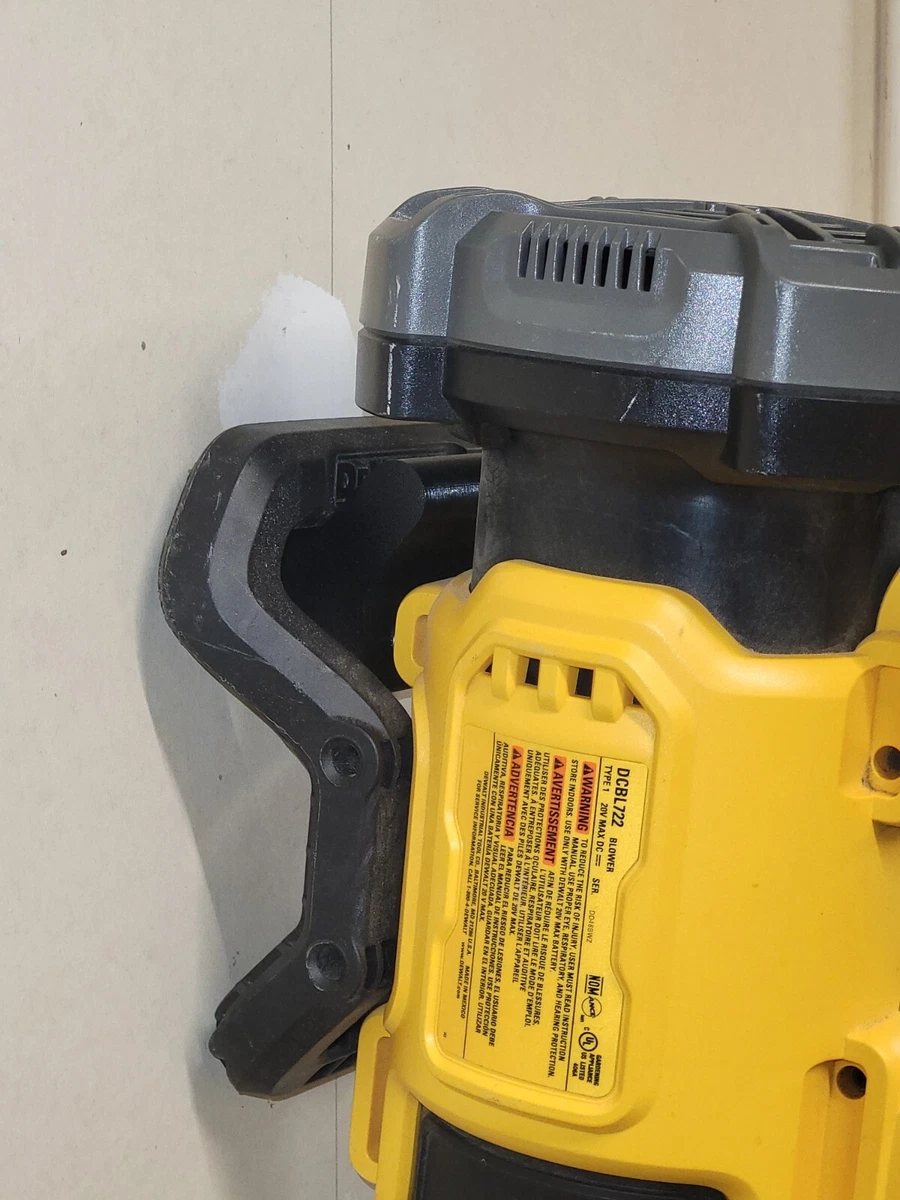 Dewalt 20V MAX Leaf Blower Wall Mount Hanger DCBL722 DCBL722P1