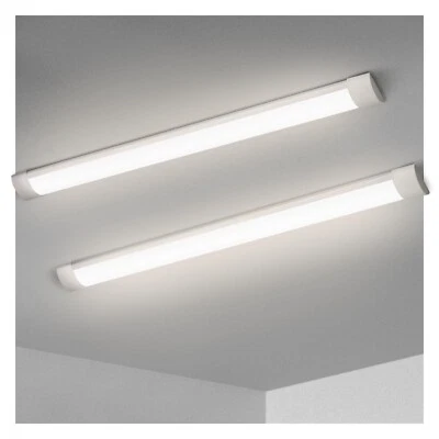 BRIGHTEX Very Bright 4FT 5FT 6FT LED Batten Tube Ligth Fittings Strips Ceiling Garage