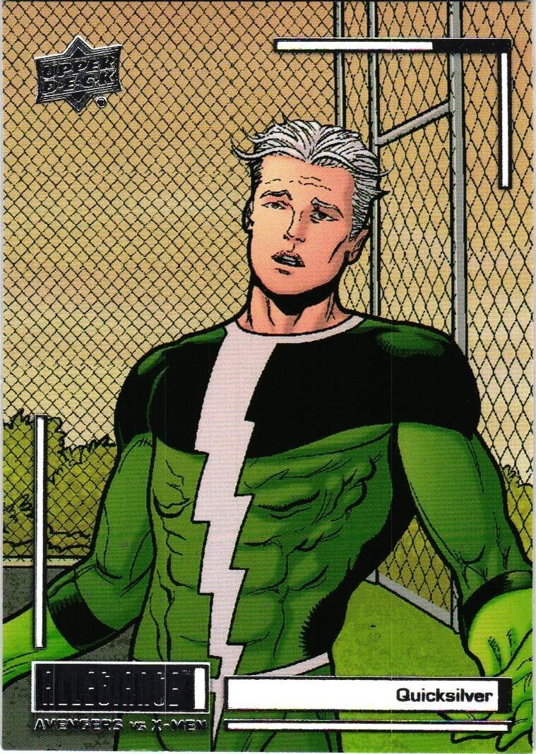 QUICKSILVER #C74 2023 Upper Deck Marvel Allegiance Avengers vs X-Men Base Card