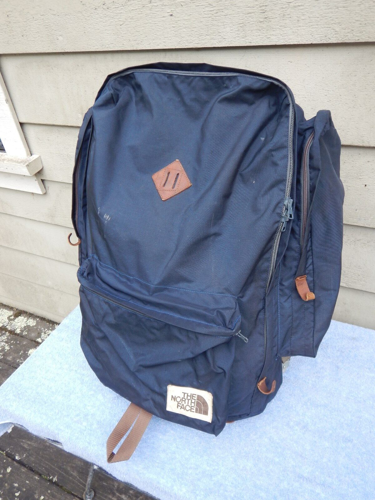 North Face Vintage Brown Label Internal Frame Backpack Rare Rock Climbing