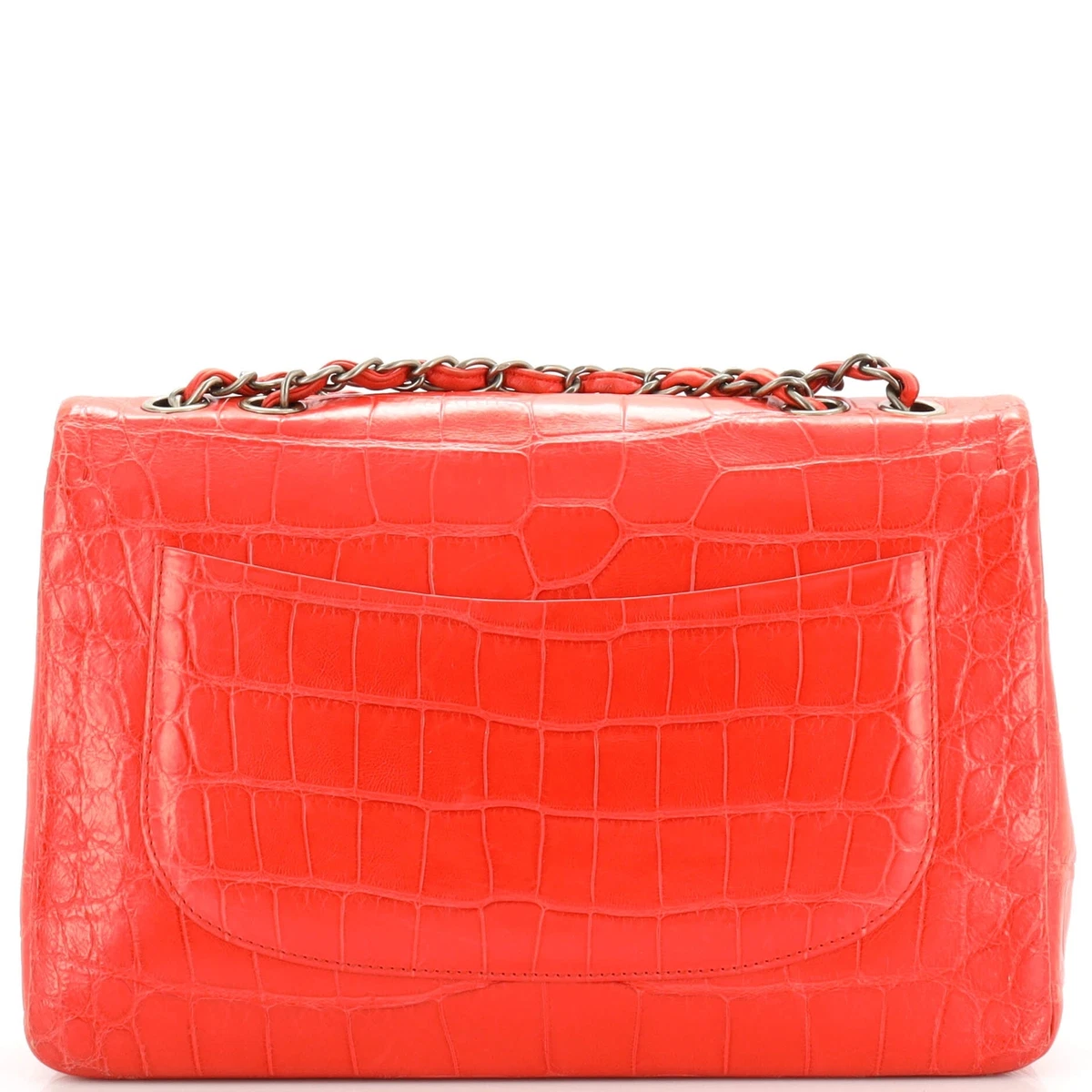 Chanel red crocodile Clearance