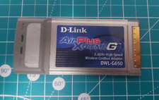 D-Link Air Plus Xtreme G 2.4Ghz High-speed wireless cardbus adapter DWL-G650
