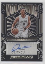 2024-25 Panini Obsidian Volcanic Signatures 22/149 Dante Exum #VS-EXM Auto 19cx