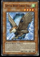Crystal Beast Cobalt Eagle Force of the Breaker FOTB-EN006 HP YuGiOh TCG 
