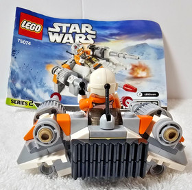 LEGO Star Wars 75074 Snowspeeder Microfighters Series 2 w/ Pilot + Manual