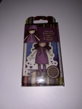 Gorjuss Girls Collectable Mini 36 Rainy Daze Rubber Stamp Santoro Stamping