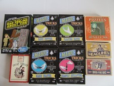 Bundle Hasbro Star Wars Card Game, Magic Tricks, M S Matchbox Trivia Games Toys