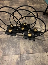 6 Piece Old East Main Company Candleholders