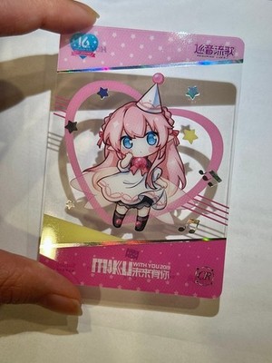 C01 hatsune miku vocaloid chibi Megurine Luka collectible trading card tcg CR