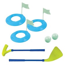Wham-O Glow In The Dark Jumbo Snow Golf Kit Snow Golf Game Set Outdoor Ages 5