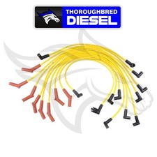 Accel 4056 Spark Plug Wire Set Graphite Core Yellow w/ HEI Stock-Style Boots
