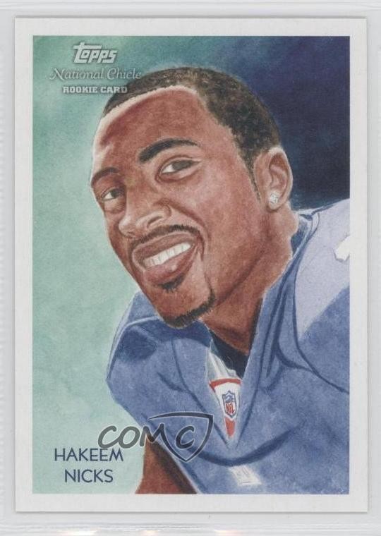 Hakeem Nicks Topps National Chicle #C122 Base