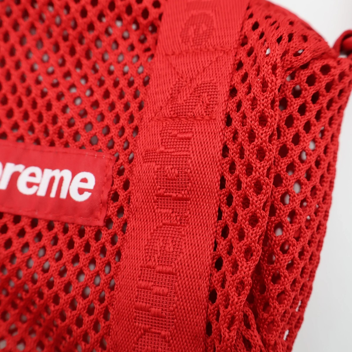 Supreme Mesh Mini Duffle Bag Red (25SS) | eBay