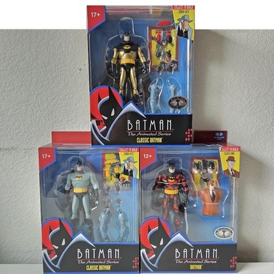 McFarlane Toys DC Direct Batman the Animated Series Batman lot of 3