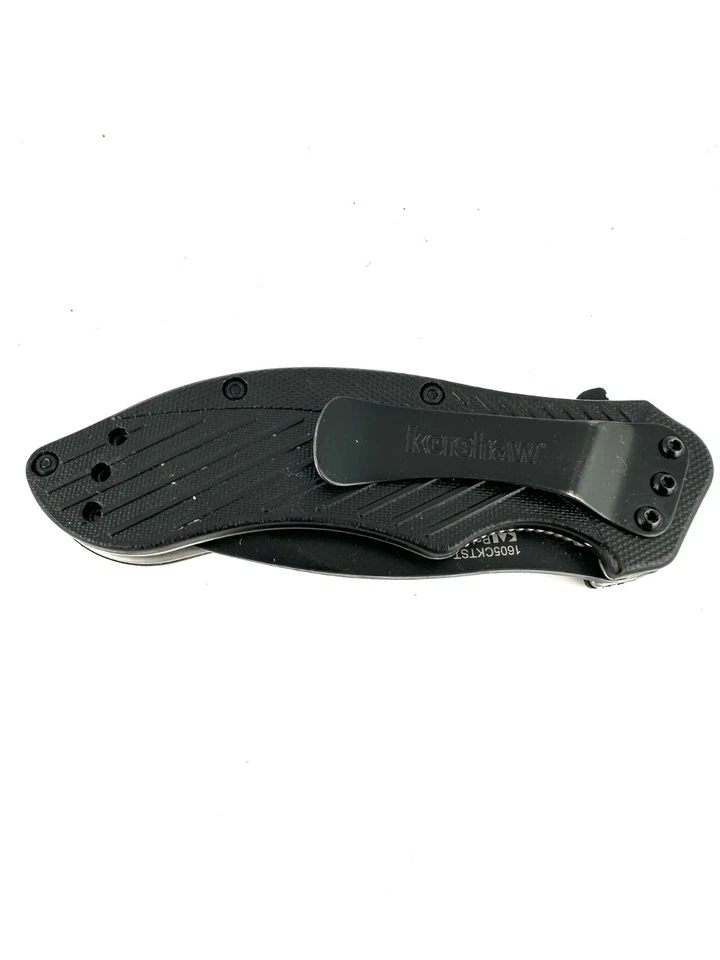 Kershaw 1605CKTST столкновения помощь открытия складной нож черный зазубренное лезвие - Изображение 2 из 3