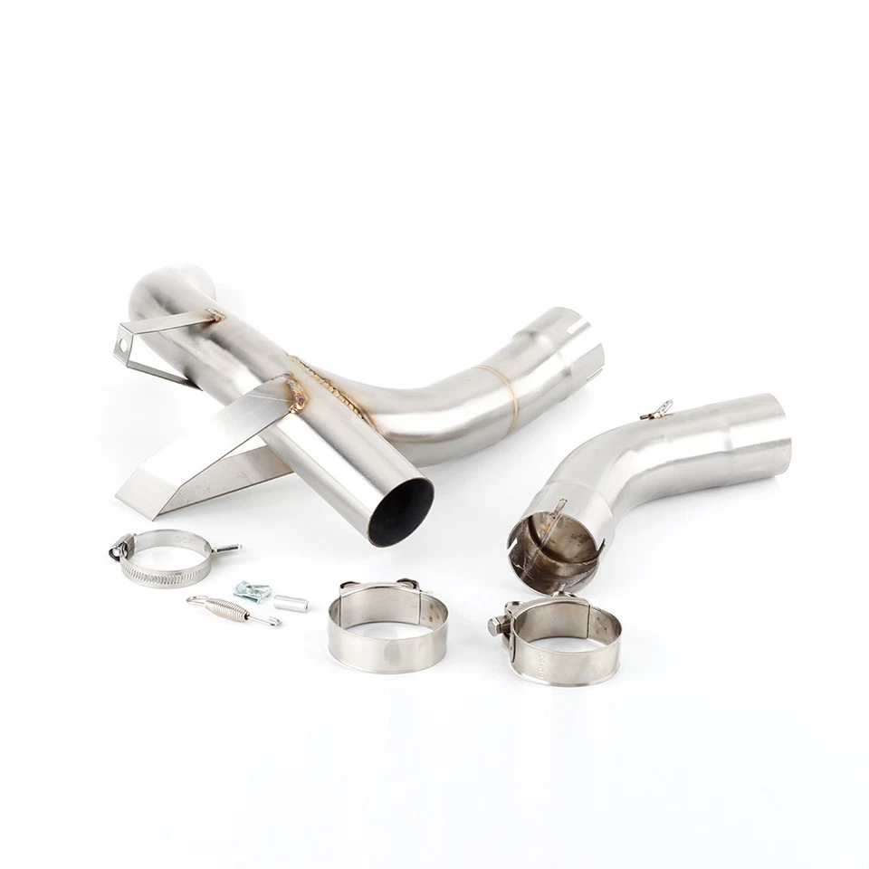 For Ducati Multistrada 1200 Enduro 16-19 MTS1200 Exhaust Slip-On Mid Link Pipe Foto 3 de 4