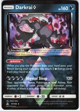 Darkrai Prism Star Holo Prism Rare SM - Ultra Prism 77/156 NM on eBay