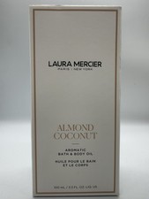 LAURA MERCIER Almond Coconut Aromatic Bath/Body Oil 3.3oz