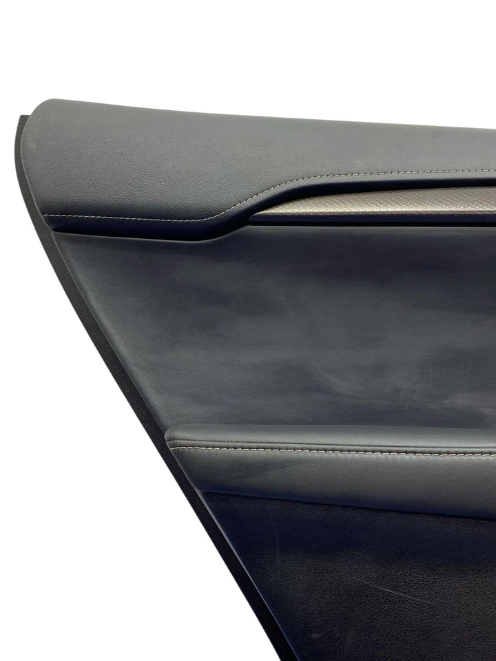LEXUS NX200t 2016-2017 panel de moldura de puerta trasera izquierda con inserto de metal negro *indentaciones* Foto 4 de 4