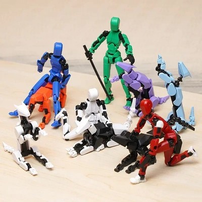 T13 Actionfigur Titan Actionfigur Roboter Actionfigur beweglich Multi Joint