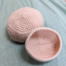 Light Pink Nesting Basket Set