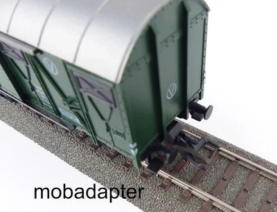 MOBADAPTER Adapter für Fleischmann Schlitzkupplungen -> ermöglichen freie Kupplungswahl
