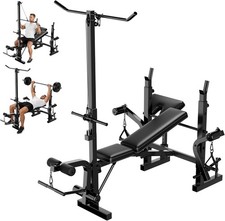Klappbare Fitnessbank für Ganzkörpertrainin...