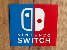 Nintendo Switch Logo Sticker Vinyl Decal Red Blue Bumper Laptop Video Game