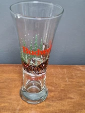 Vintage Budweiser Clydesdale Holiday 1992 Winter Beer Pilsner Drinking Glass